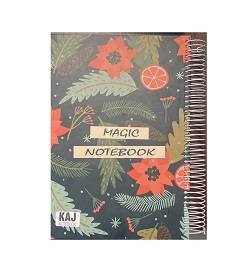 کاج دفتر 200برگ جلد سخت